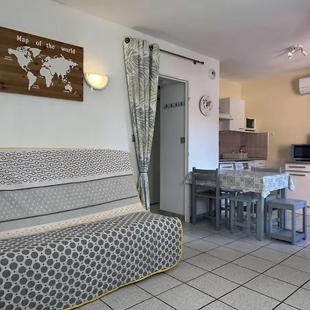 Apartment Climatise 2 Pieces, Piscine, Animaux Acceptes, Parking, Proche - Fr-1-225c-152